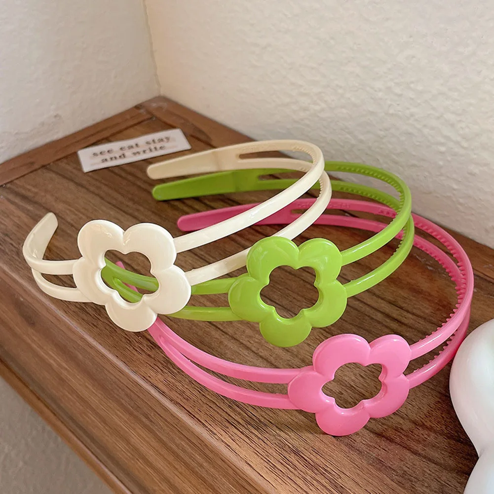 

Летний Тонкий обруч для волос, Женский обруч для волос с цветочным рисунком, супер фея, обруч для волос со сломанными волосами, головной убор...