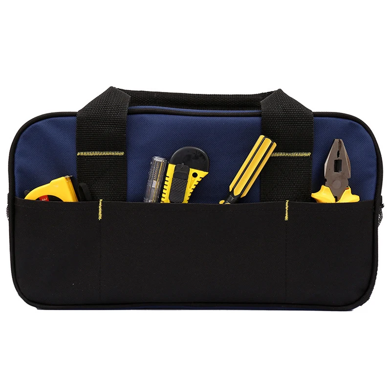 Large capacity Oxford tool bag, portable large capacity, steel wire reinforcement kit, durable kit