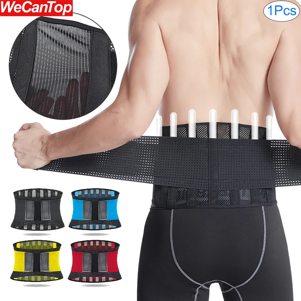 

Back Brace for Lower Back Pain Relief Unisex Back Support Belts for Sciatica Scoliosis,Breathable Lumbar Support Brace for Work