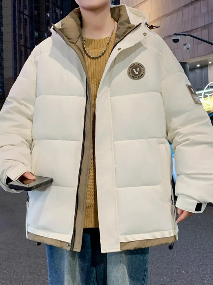 Молодежное пальто на хлопковой подкладке верхняя одежда новинка 2024 красивый