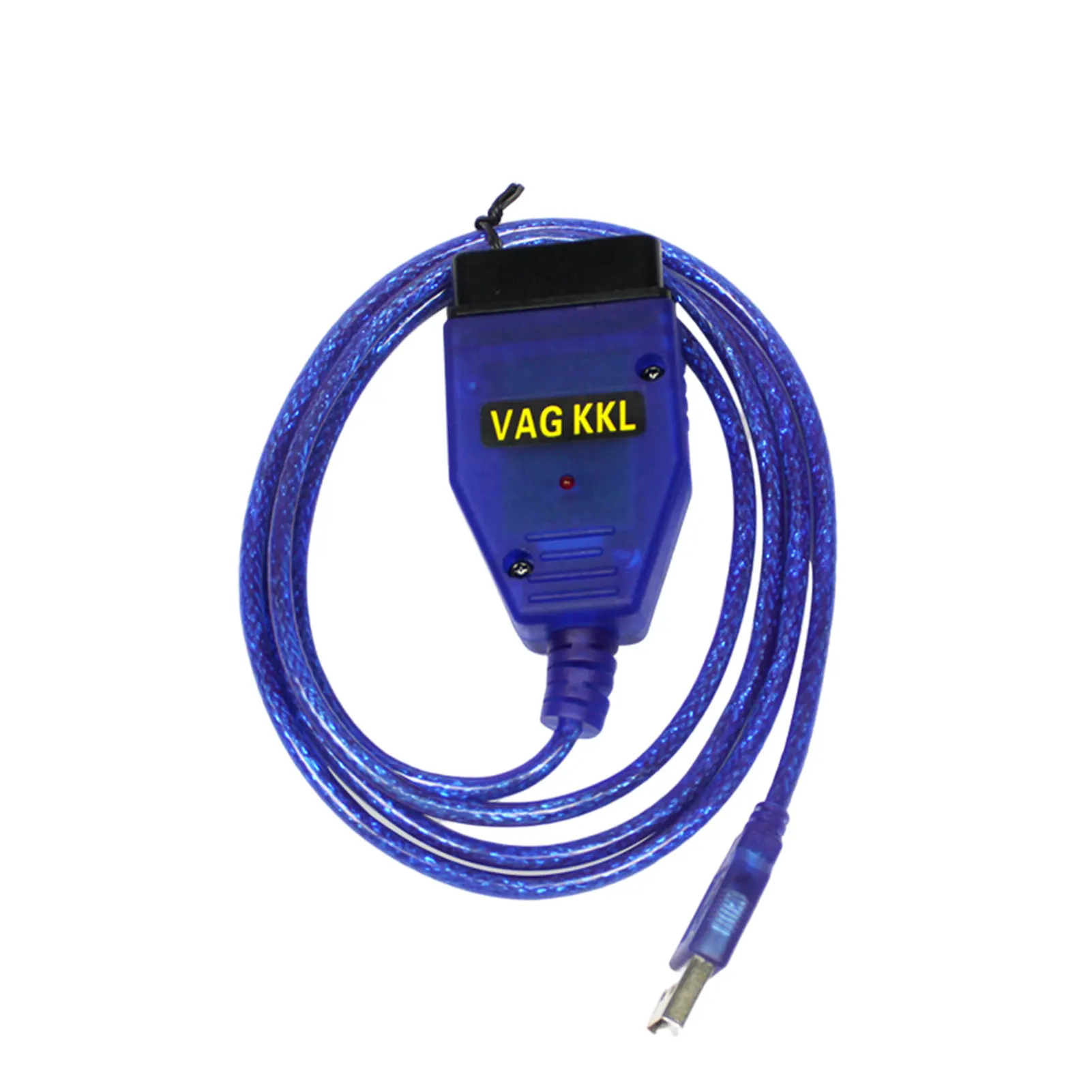 

VAG409.1 KKL VagCom OBD2 CH340 Chip USB Cable Scanner Scan Tool Interface Compatible With ForAudi ForSeat ForVolkswagen
