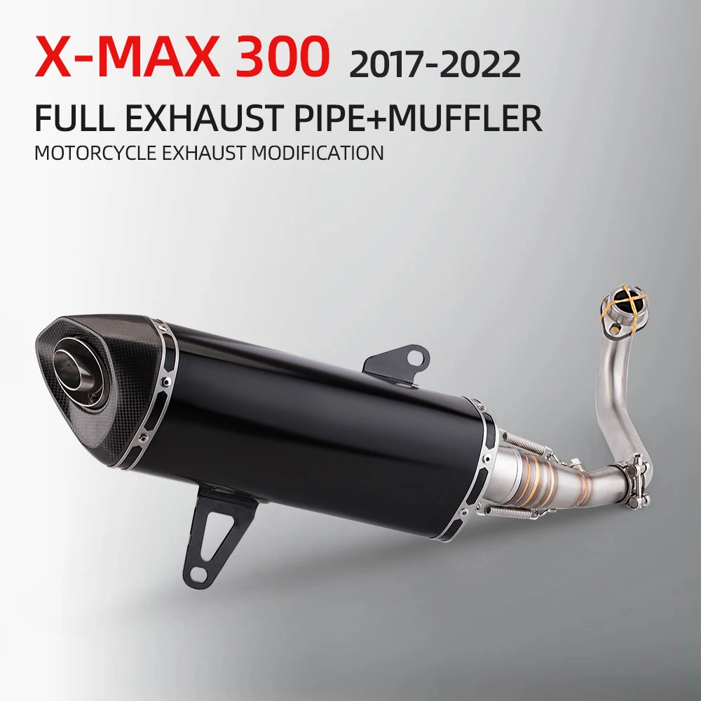 Выхлопная труба для мотоцикла YAMAHA XMAX300 XMAX 300 XMAX250 2017-2022