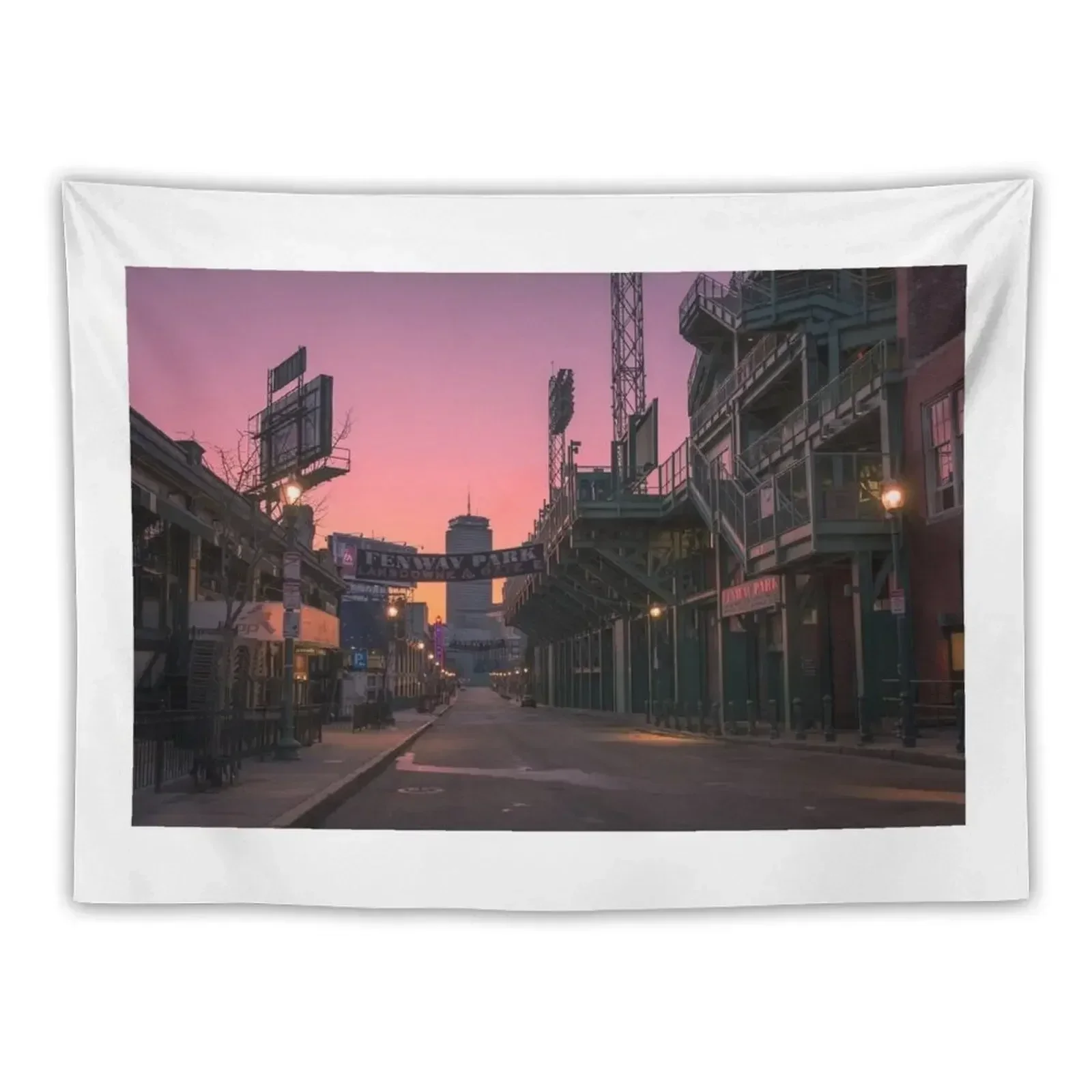 Фенвей-парк Бостон. Гобелен украшения для дома эстетический аниме-декор милые