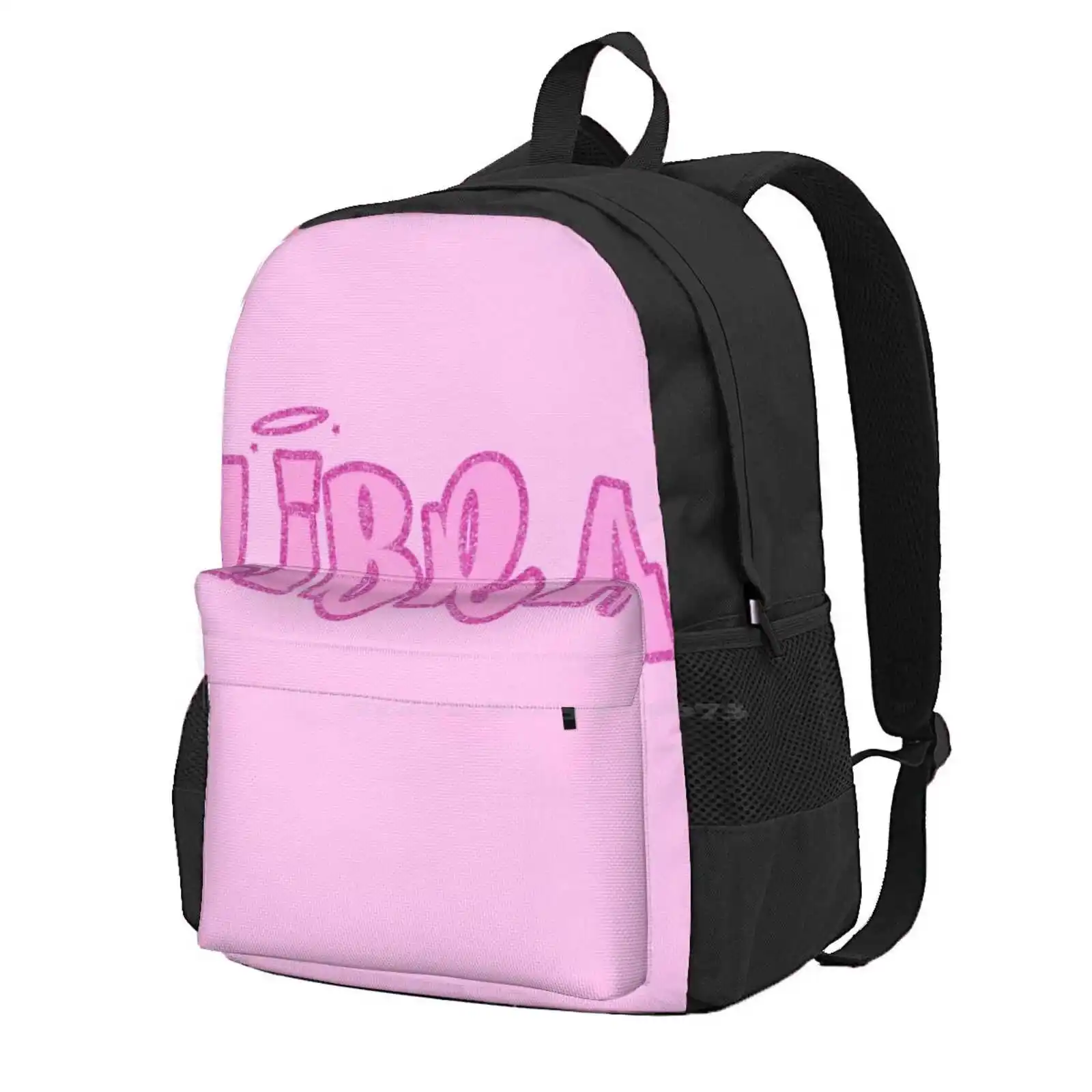 Pink Bratz Libra School Bags For Teenage Girls Laptop Travel Bags Bratz Horoscopes Libra Zodiac Libra Rising Pink Glitter Y2K