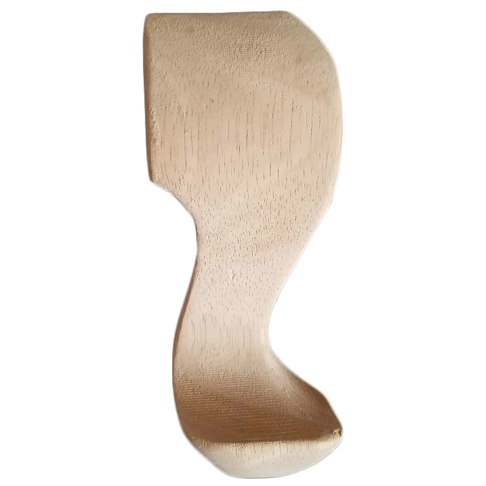 1PC 10-18cm Vintage Floral Wood Carved Corner Applique Wall Door Furniture Decorative Figurines Wood Appliques for Furniture