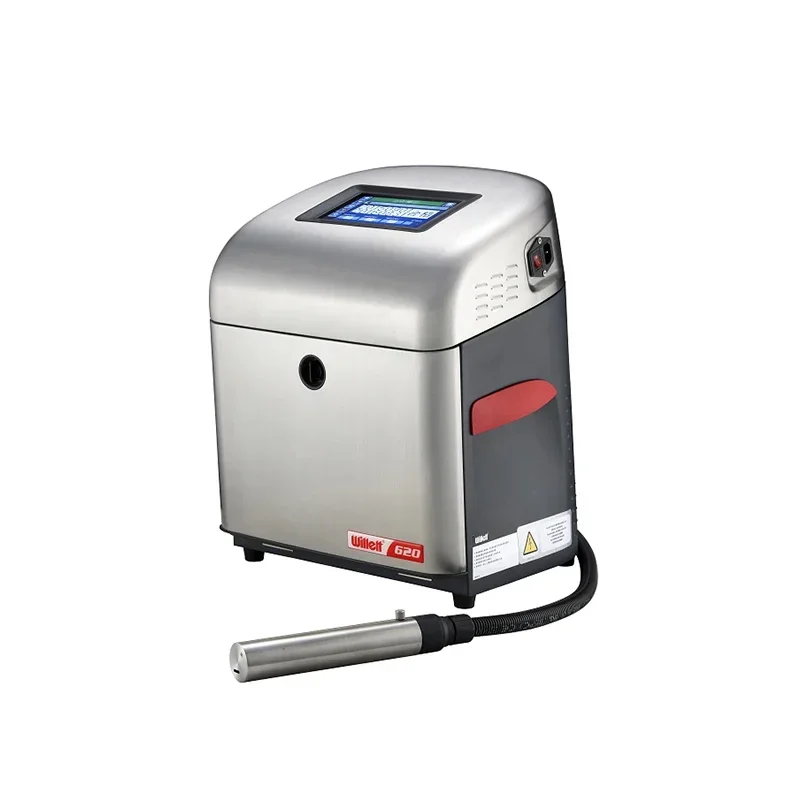 Непрерывный струйный принтер Videojet Willet 620. Машина для печати даты в бутылках.