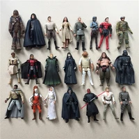 genuine star wars action figure 3 75 inch movable model jedi knight leia luke white driver rare out of print model toy