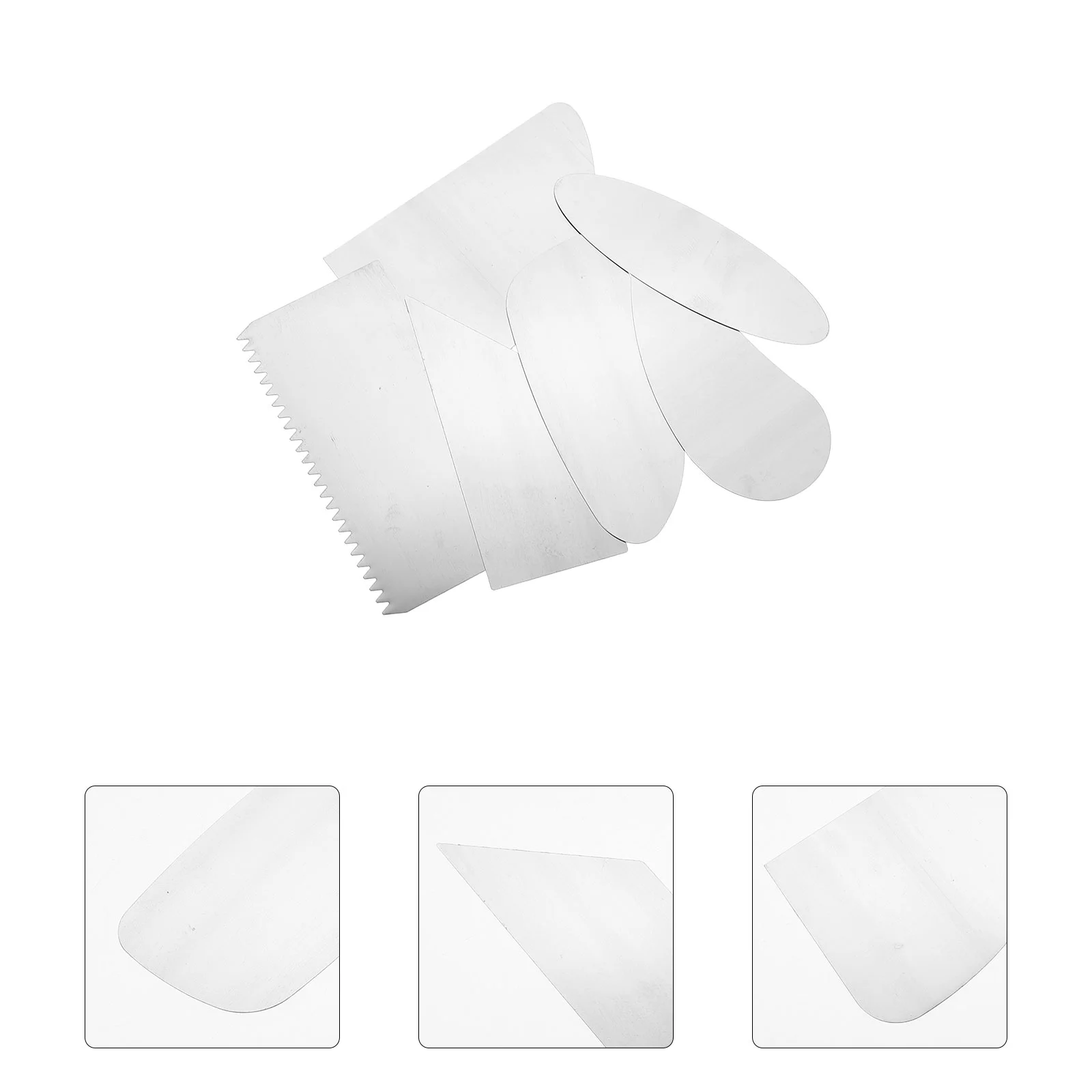

Clay Tools Scraper Tool Pottery Ceramic Sculptingscrapers Smoother Cake Steel Modeling Diy Icing Polymer Buttercream Set Carving