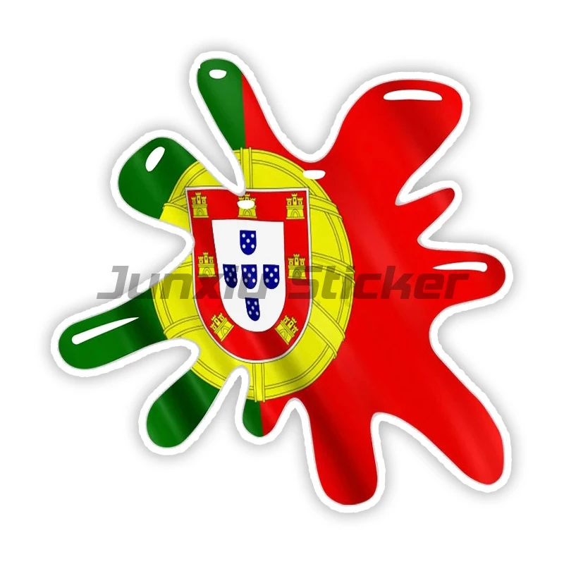 

Personality PVC Decal Portugal Portuguese Flag Vinyl Waterproof Car Sticker on Motorcycle Laptop Decorative