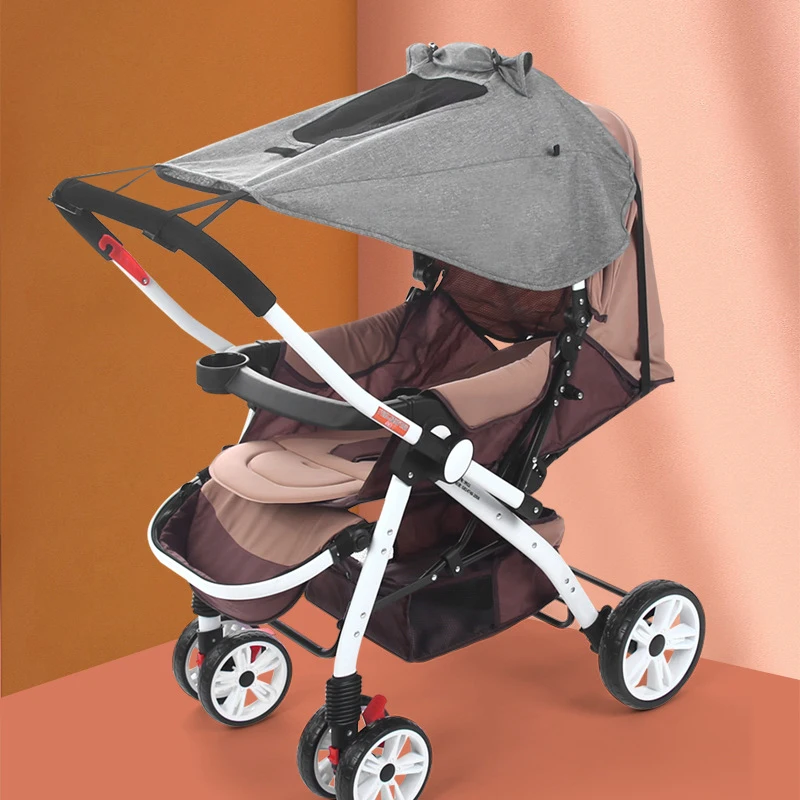 

Baby Stroller Accessories Stroller Cover UV Protection Sunshade Awning Mosquito Insect Net Raintent Infant Car Seat Sun Visor
