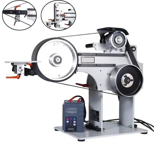 Ленточная шлифовальная машина с переменной скоростью 2X72 многофункциональная