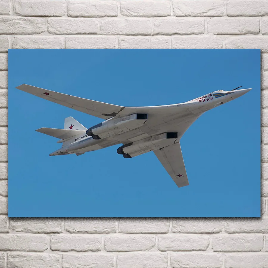 

Tupolev Tu 160, стремительный бомбардировщик, самолёт, художественное оформление гостиной, художественное украшение, тканевые плакаты на стену, к...