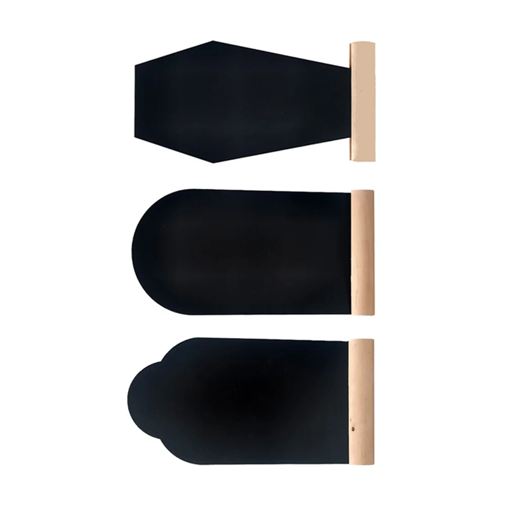 3 шт. деревянные надгробия украшения знаки доски для заметок декор досок