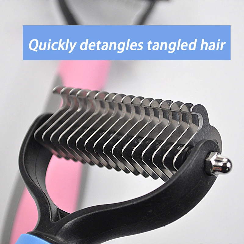 Щетка для вычесывания шерсти собак и кошек инструмент ухода за шерстью домашних