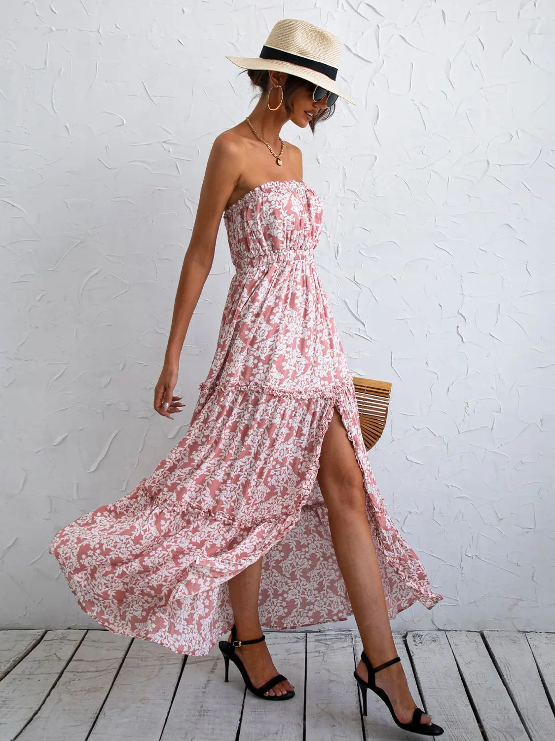 Женское летнее платье в стиле бохо женское сексуальное повседневное Свободное