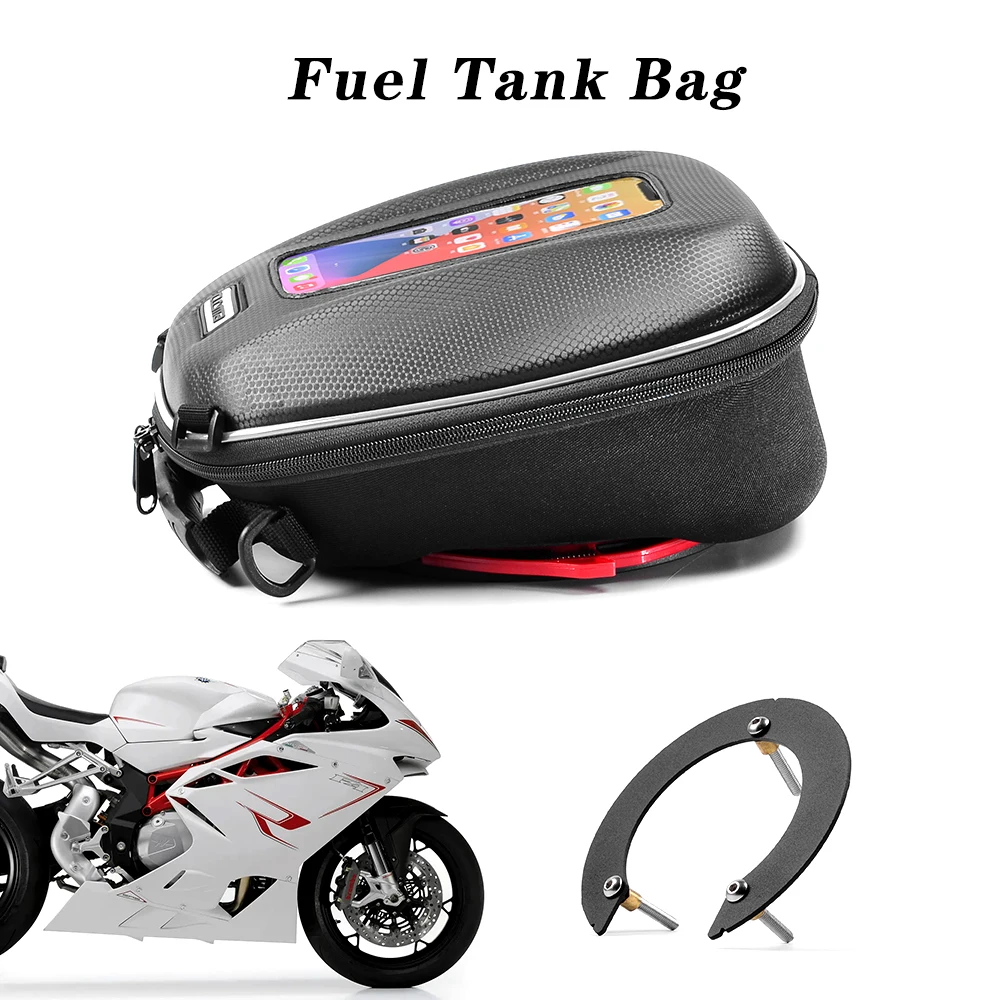 

Motorcycle Tanklock Fuel Tank Bag For MV AGUSTA Brutale 910R 910 1078 S -12 F4 750 / 1000 R/S Hard Shell Backpack Luggage Bags