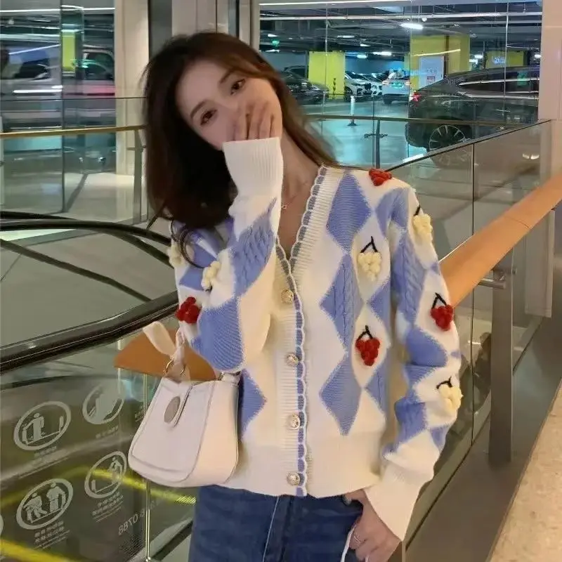 Женский милый костюм весенне-осенняя Корейская версия модный элегантный