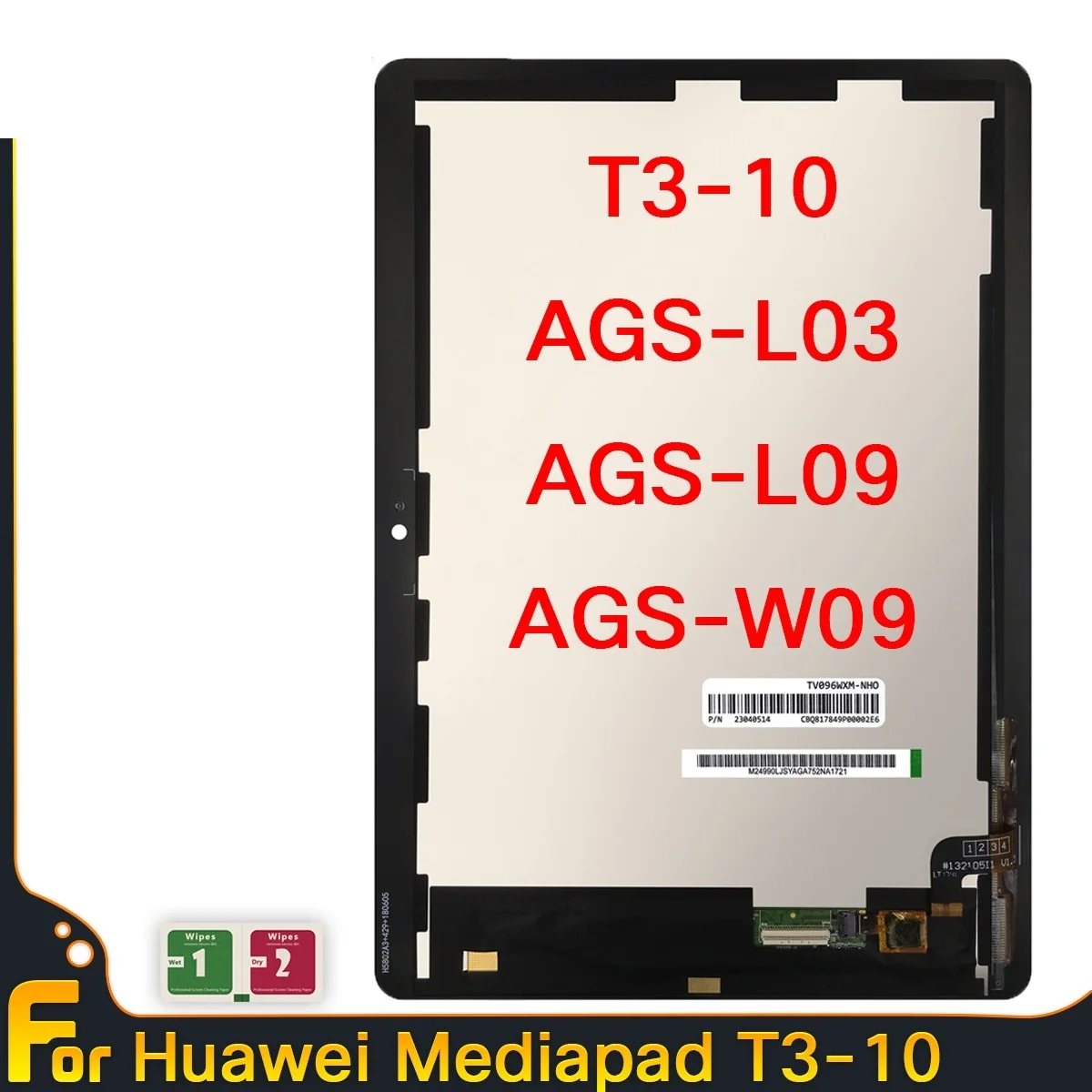 

2023 оригинальный 9,6 "ЖК-дисплей для Huawei MediaPad T3-10 T3 10 AGS-L03 AGS-L09 LCD дисплей сенсорный экран дигитайзер планшет
