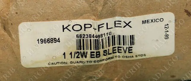 

Emerson KOP-FLEX 1966894 1 1/2W EB муфта 662384498110 Новинка