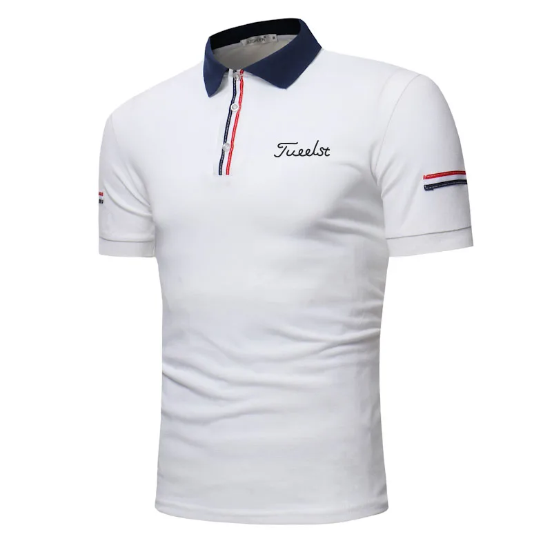

American Brand New Short Sleeve Golf T-Shirt Latest Summer Men Golf Clothes Short Sleeves Sports Shirt