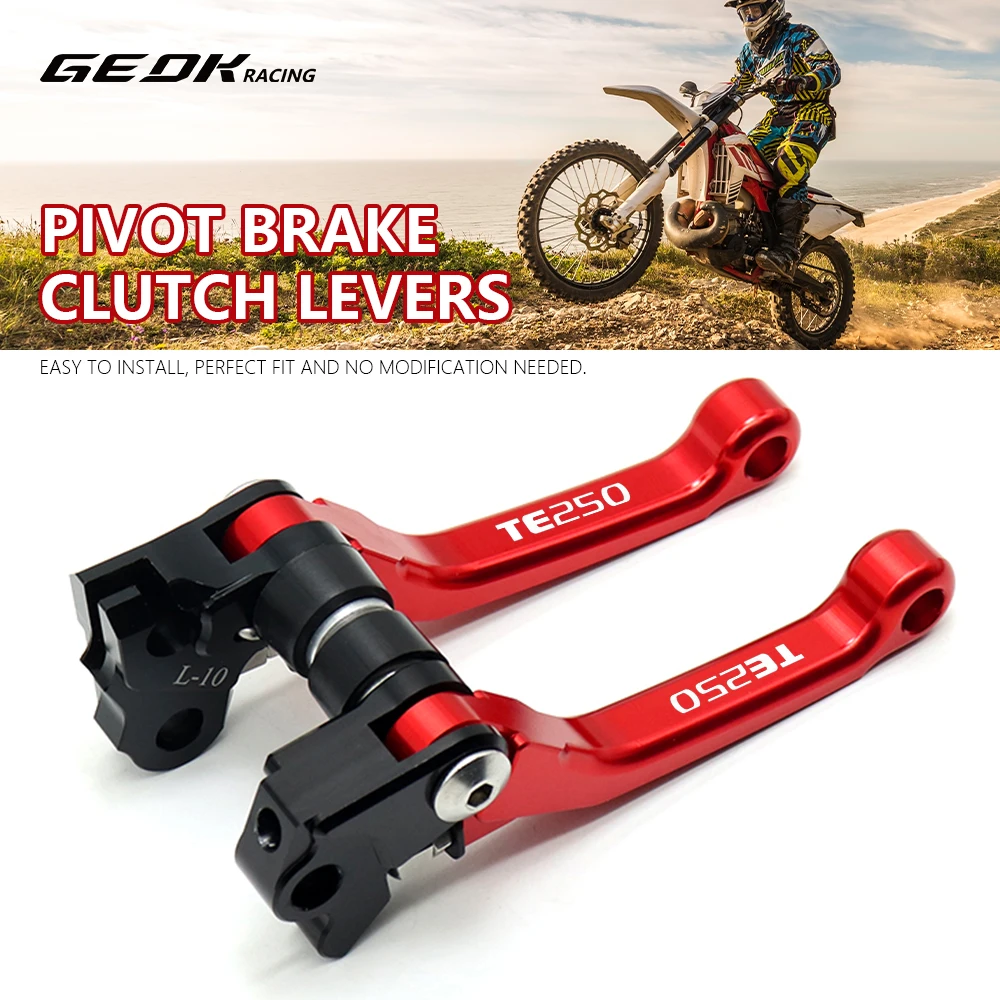 

Motorcycle Professional Motocross-country Foldable Pivot Brake Clutch Lever For Husqvarna TE 250 300 2014-2017 Modified Parts