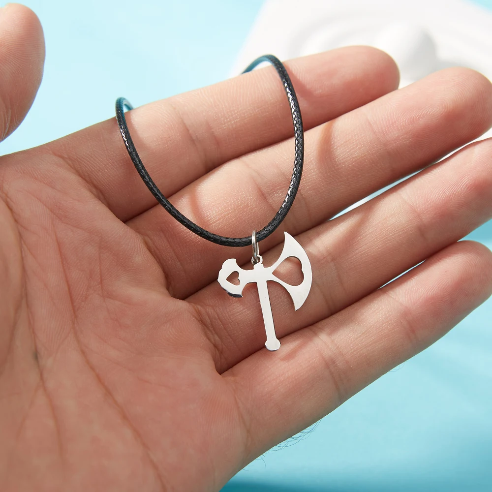 Серьги-подвески в виде маски и сердца из нержавеющей стали