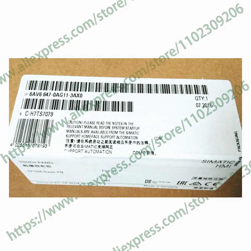 Новый оригинальный контроллер Plc TP1500 6AV6647-0AG11-3AX0, сенсорный экран, Немедленная доставка