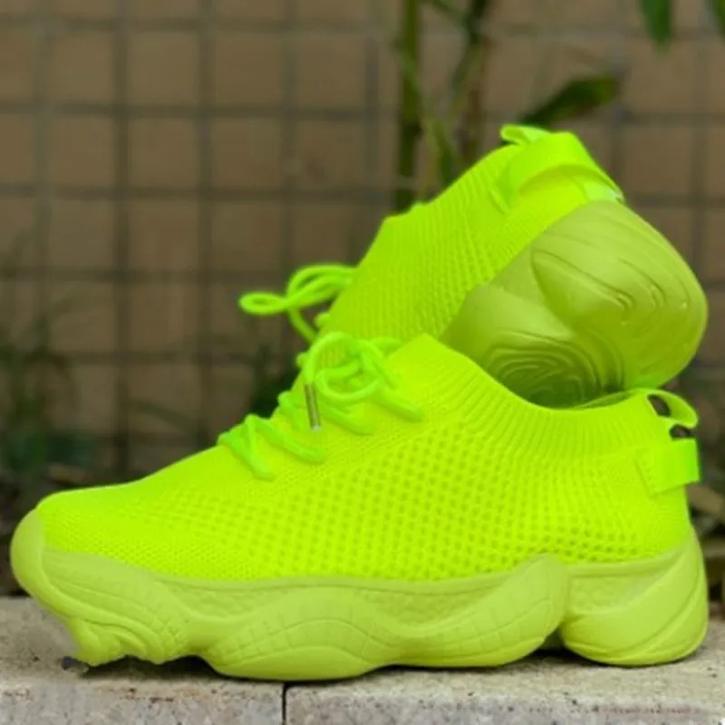 

Кроссовки на плоской подошве, повседневная спортивная обувь, дышащая обувь с завязкой, с низким вырезом, женские ботинки, спортивная обувь