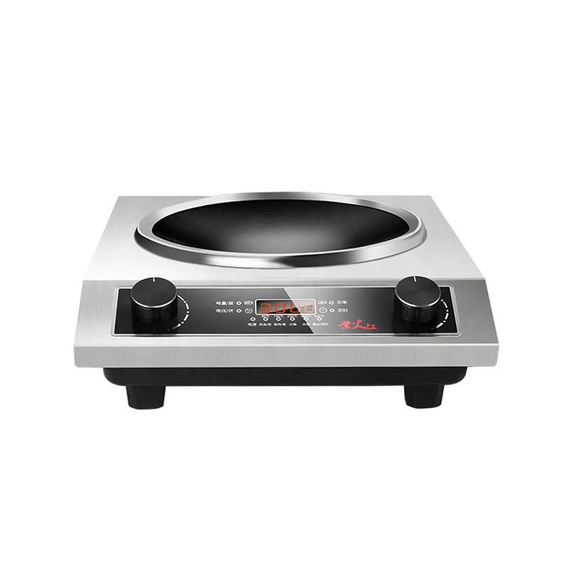 

Concave Induction Cooker Commercial 3500W High Power Household Wok Integrated Fierce Fire Stir-Fry New Smart Stove