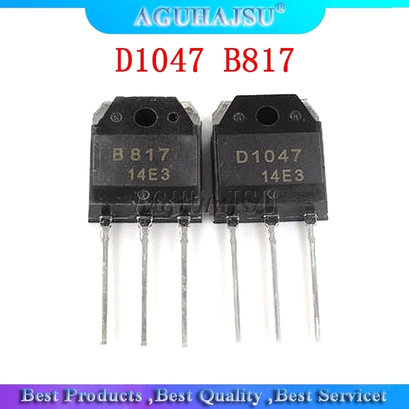 5 шт. 2SD1047 TO-247 D1047 TO-3P мощные транзисторы 2SB817 B817 - купить по выгодной цене |