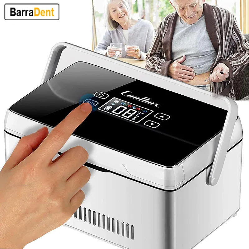 Case Usb Rechargeable Mini Cold Box Drug Medicine Constant Temperature Refrigerator With Bag