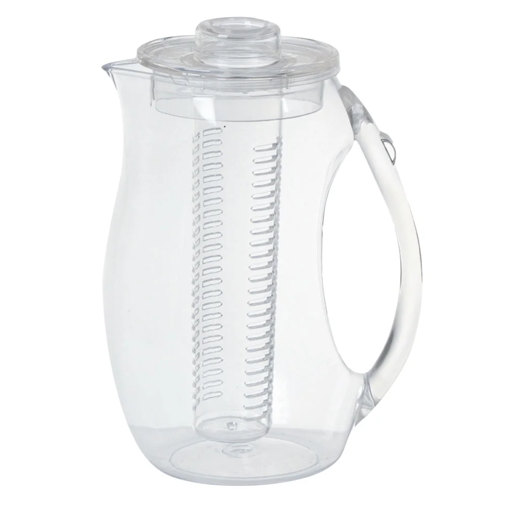 

Кувшин для воды, заварочный кувшин, чайник, прозрачный графин для напитков, холодных фруктов, акриловый кастрюль для инфузии, ручка для чая, ...