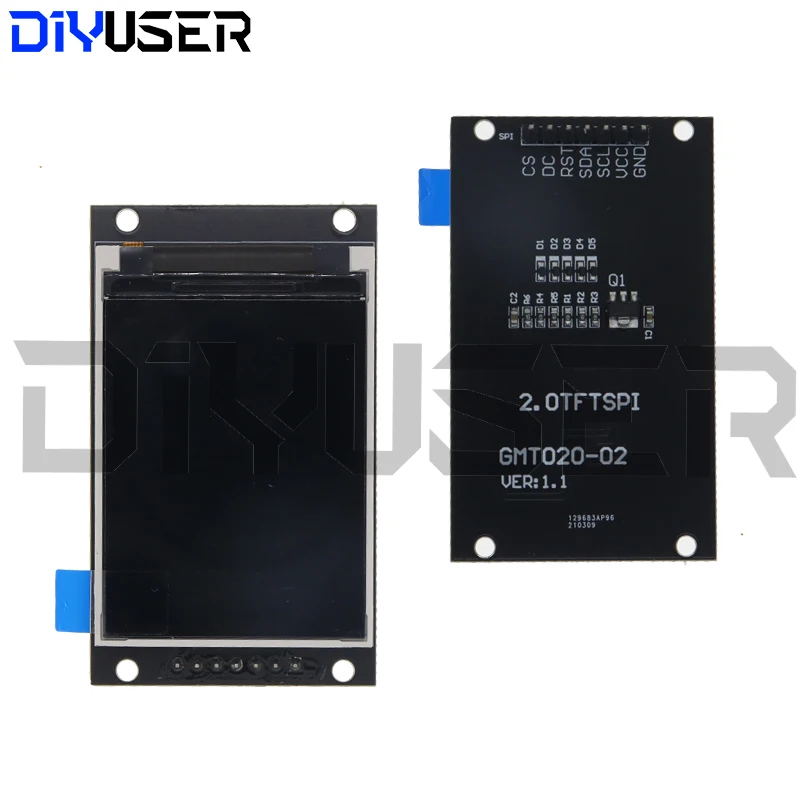 2 0 дюймовый TFT-дисплей OLED ЖК диск IC ST7789V 240RGBx320 точечный Матричный интерфейс SPI для