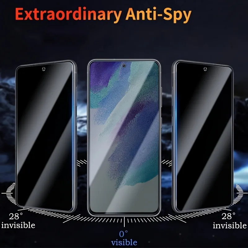 3 упаковки противошпионского закаленного стекла для Xiaomi POCO M7 M6 M5 M4 M3 Pro Защитная