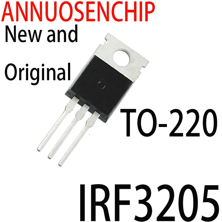 Новые и оригинальные МОП-транзисторы IRF3205 мощностью 55 в 110A TO-220 50 шт. |
