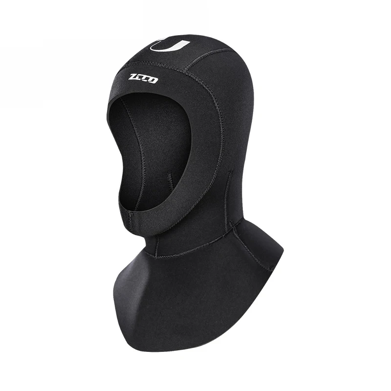 

Мужские Женские теплые головные уборы для дайвинга 3 мм Неопреновые солнцезащитные шапки для подводного плавания серфинга зимние шапки для плавания аксессуары для шеи