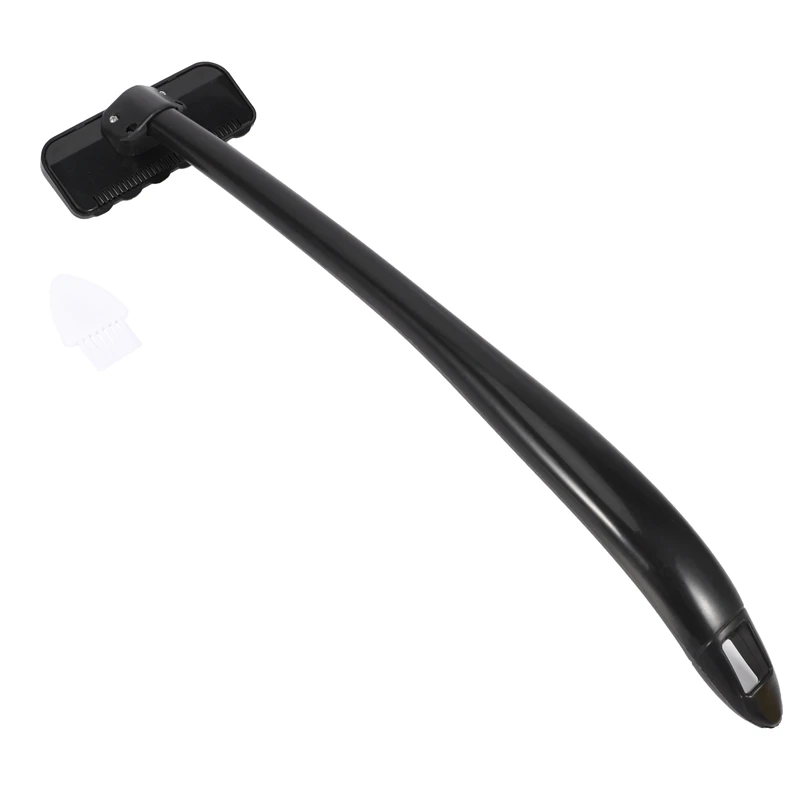 

Men's Manual Back Shaver Single Head Back Stripper Shaver Back Hair Removal Long Handle Big Blade Hair Removal Razor