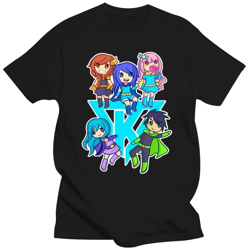 Funneh and the Krew Pink T-Shirt Its Funneh t shirt funneh merch stampylonghead funneh krew funneh cake draco funneh