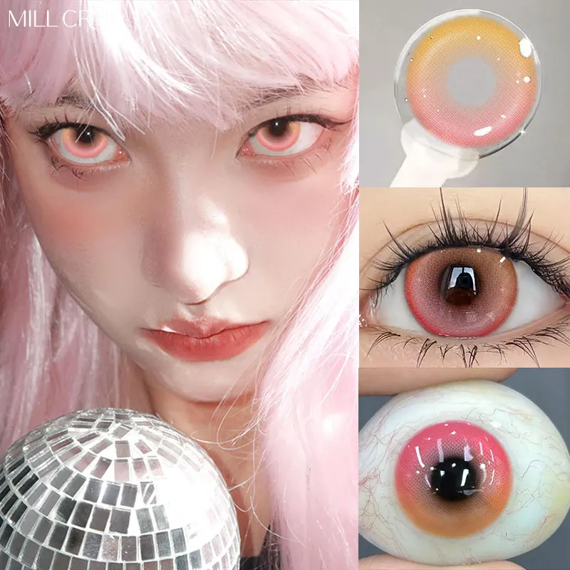 Линзы для близорукости MILL CREEK 1 пара цветные контактные линзы телефона с