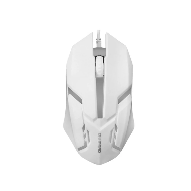 

Mouse Gaming PC Gaming Mice, 1200 Adjustable DPI Ergonomic Wired Mouse, 7 Color Gradient Light, Comfortable Gamer Mouse