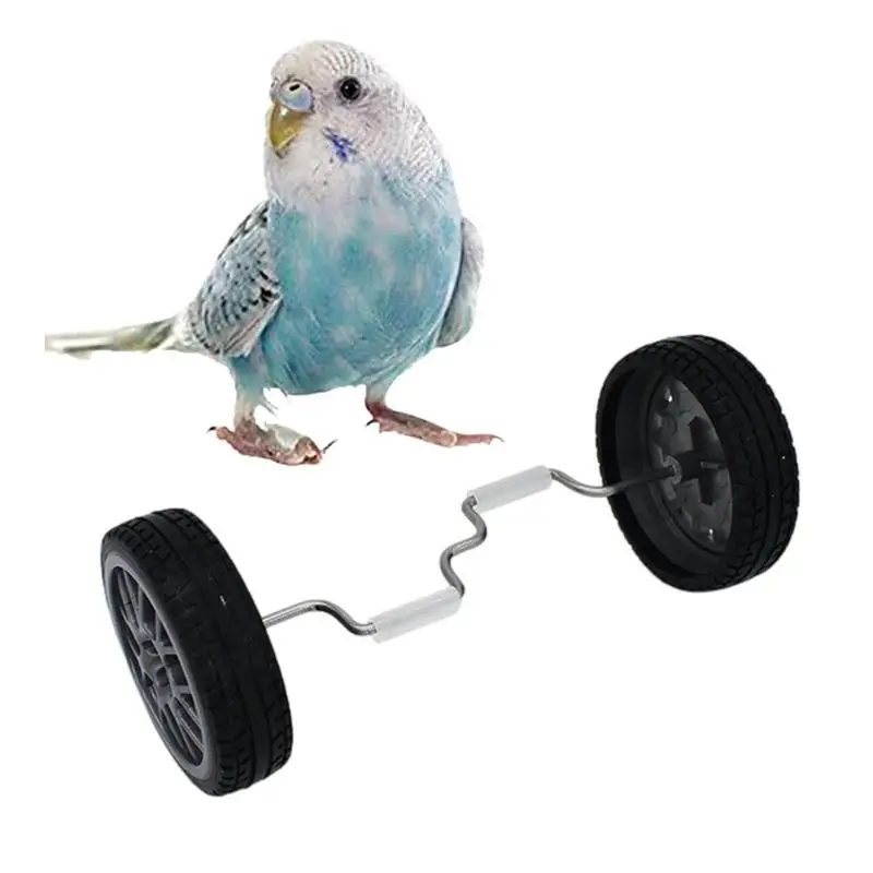 

Parrot Toys Bird Training Toys Trick Prop Toy Balance Car Safe And Beneficial Bird Intelligence Training Toy For Finch Grey