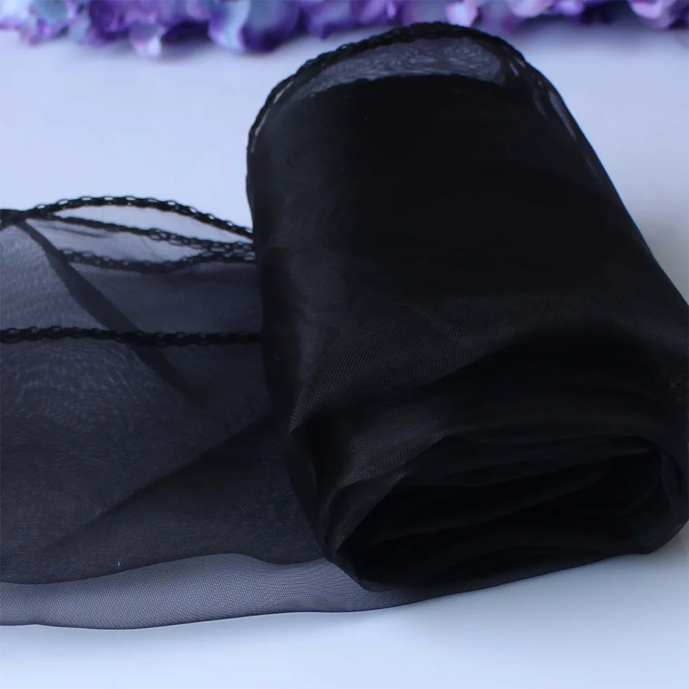 1 шт. новый дизайн серебряная прозрачная органза настольная дорожка свадебные