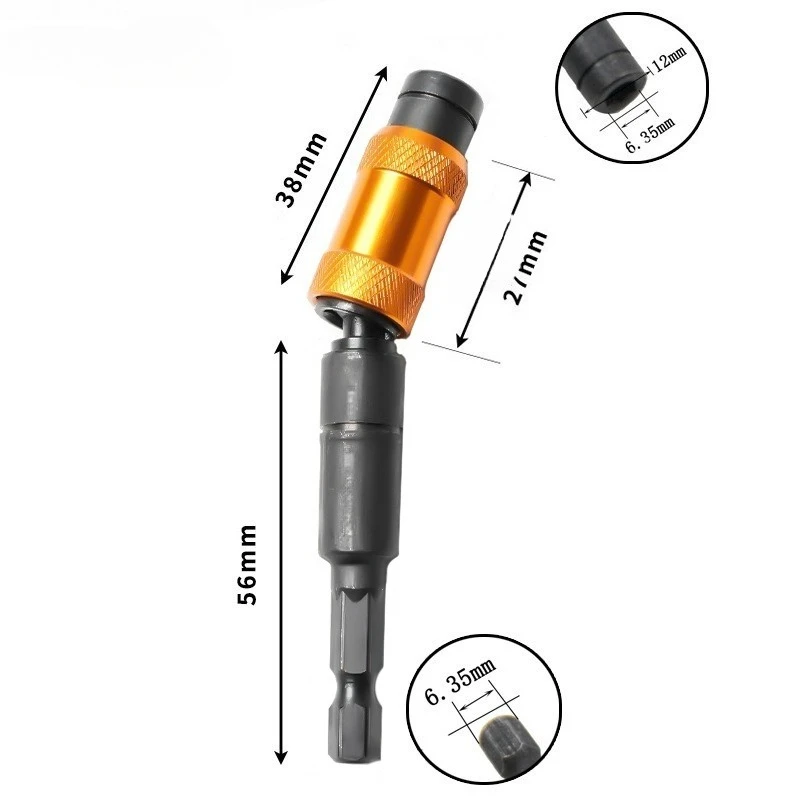 

Магнитный удлинитель для шуруповерта 1/4 дюйма