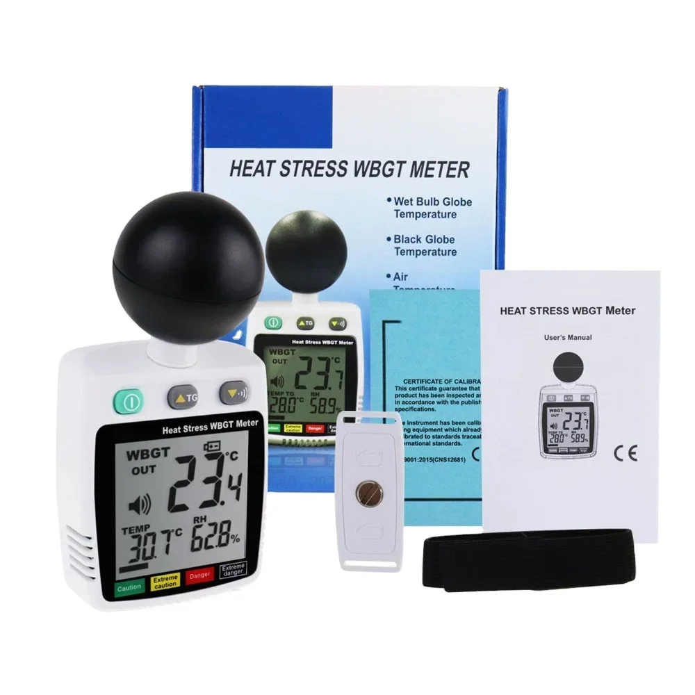 Tenmars TM-288 тепловой стресс WBGT измеритель черный-измеритель температуры воздуха