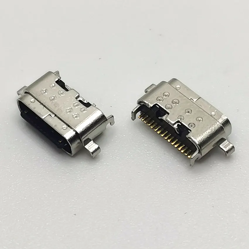 

2pcs Type C For Lenovo Tab P10 TB-X705F ASUS ZenFone 6 2019 ZS630KL I01WD ZenFone6 Charging Port Plug USB Charger Dock Connector