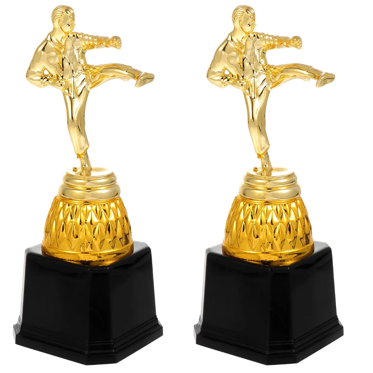 

2 pcs Practical Award Taekwondo Trophy Prize Cup Contest Reward for Children