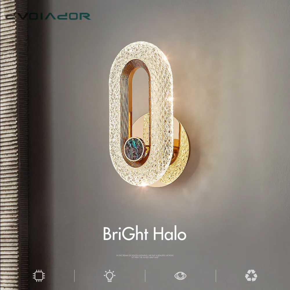 Светодиодная лампа в скандинавском стиле с бабочкой простой настенный