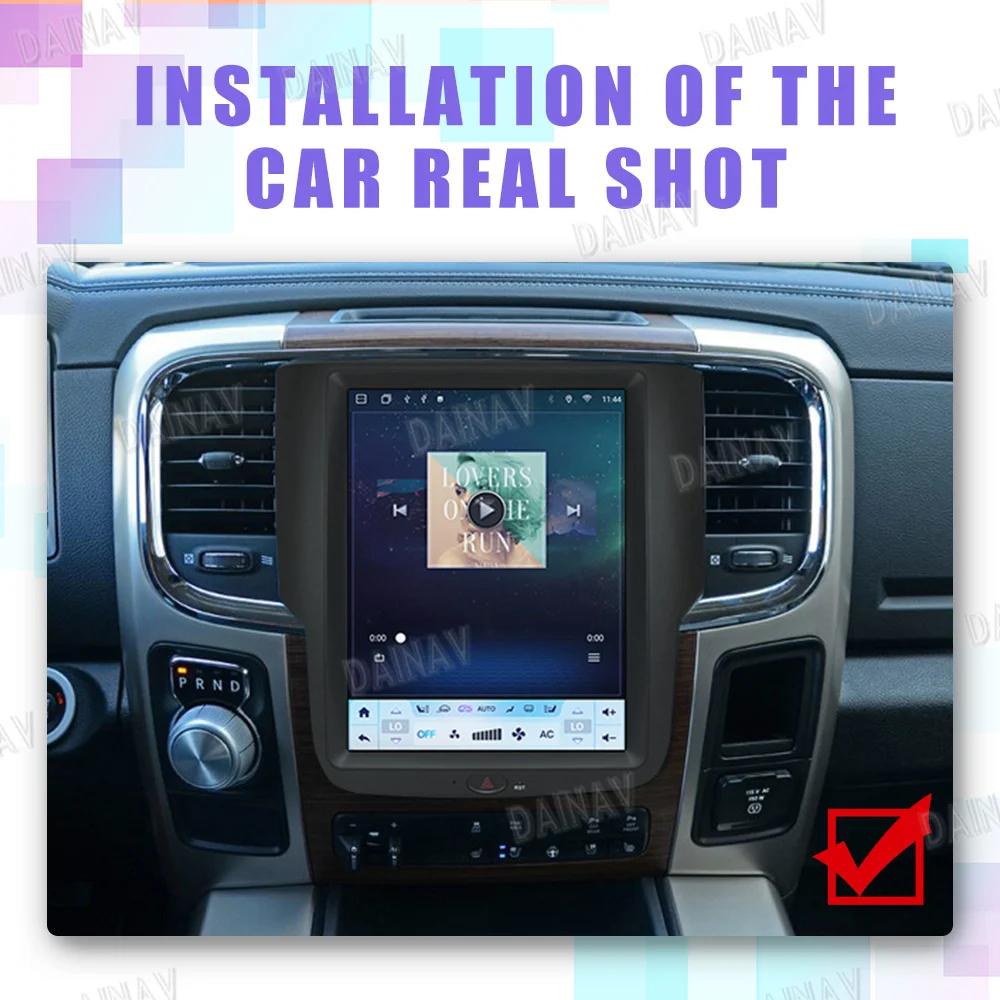

Tesla Style Android Auto Car Radio For Dodge RAM 1500 2500 2014 2015 2016-2018 Touch Screen Stereo Navigation Carplay Multimedia