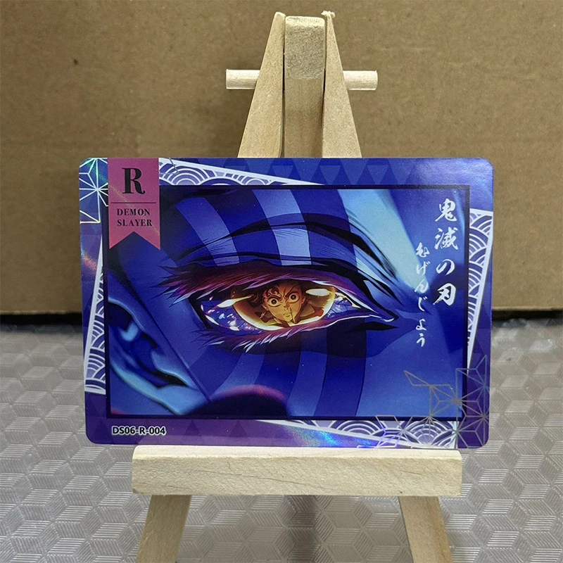 Фото Aikaho DS-06 аниме Demon Slayer R карты Iguro Obanai Kanroji Mitsuri коллекционные карты подарки на Рождество и день рождения детские игрушки №2