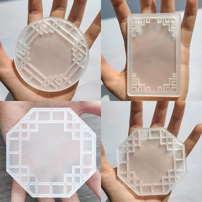 

R3MC Retro Geometric Shaped Quicksand Brick Hand-making Quicksand Brick Materials